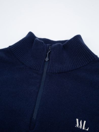 Bilde av WoolLand Skudeneshavn Sweater woman Blue ink